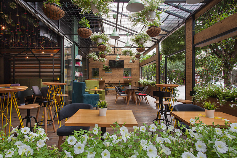 Gợi ý 5 mẫu thiết kế ngoại thất độc đáo cho quán cafe sân vườn